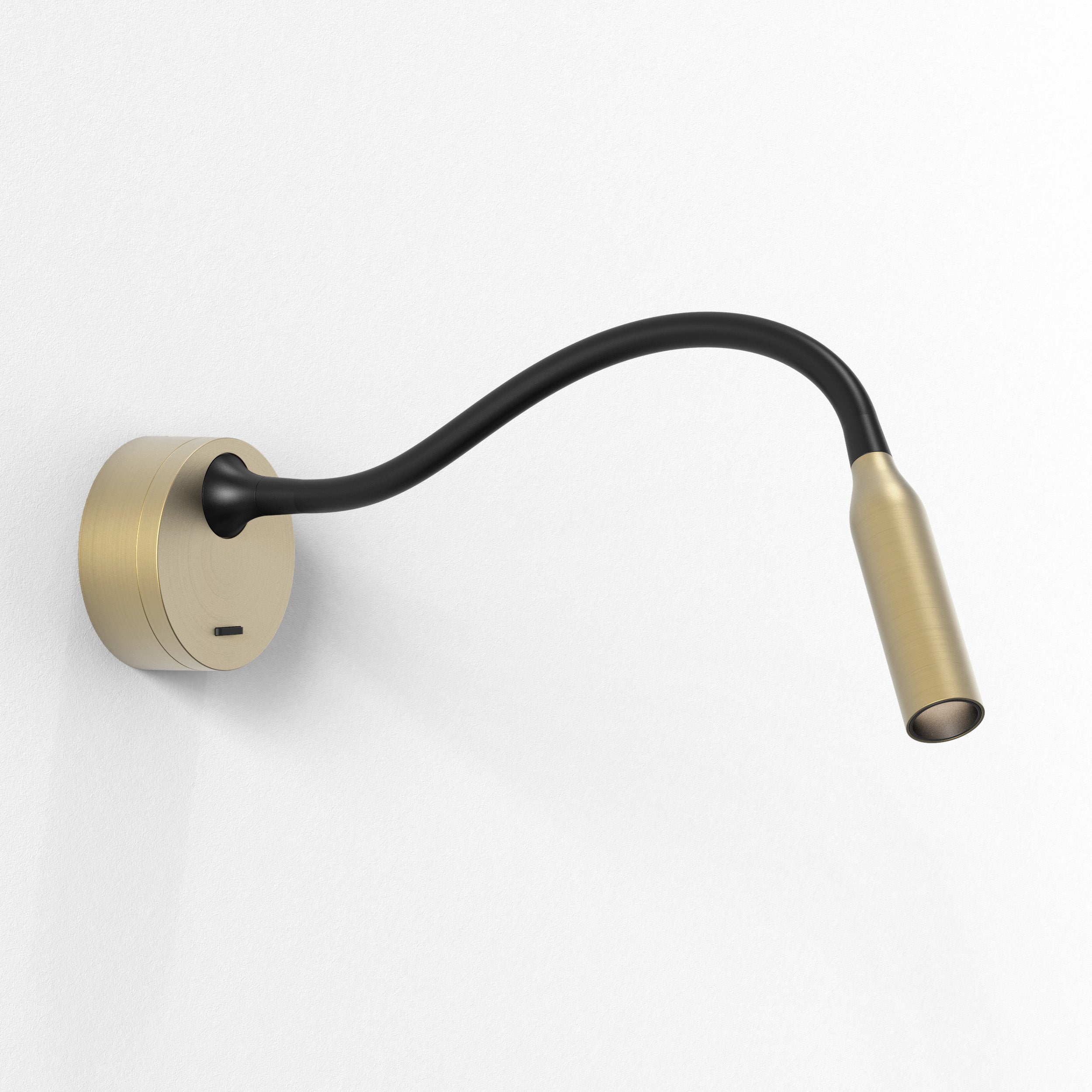 Astro Lucca Surface Reading Light in Matt Gold