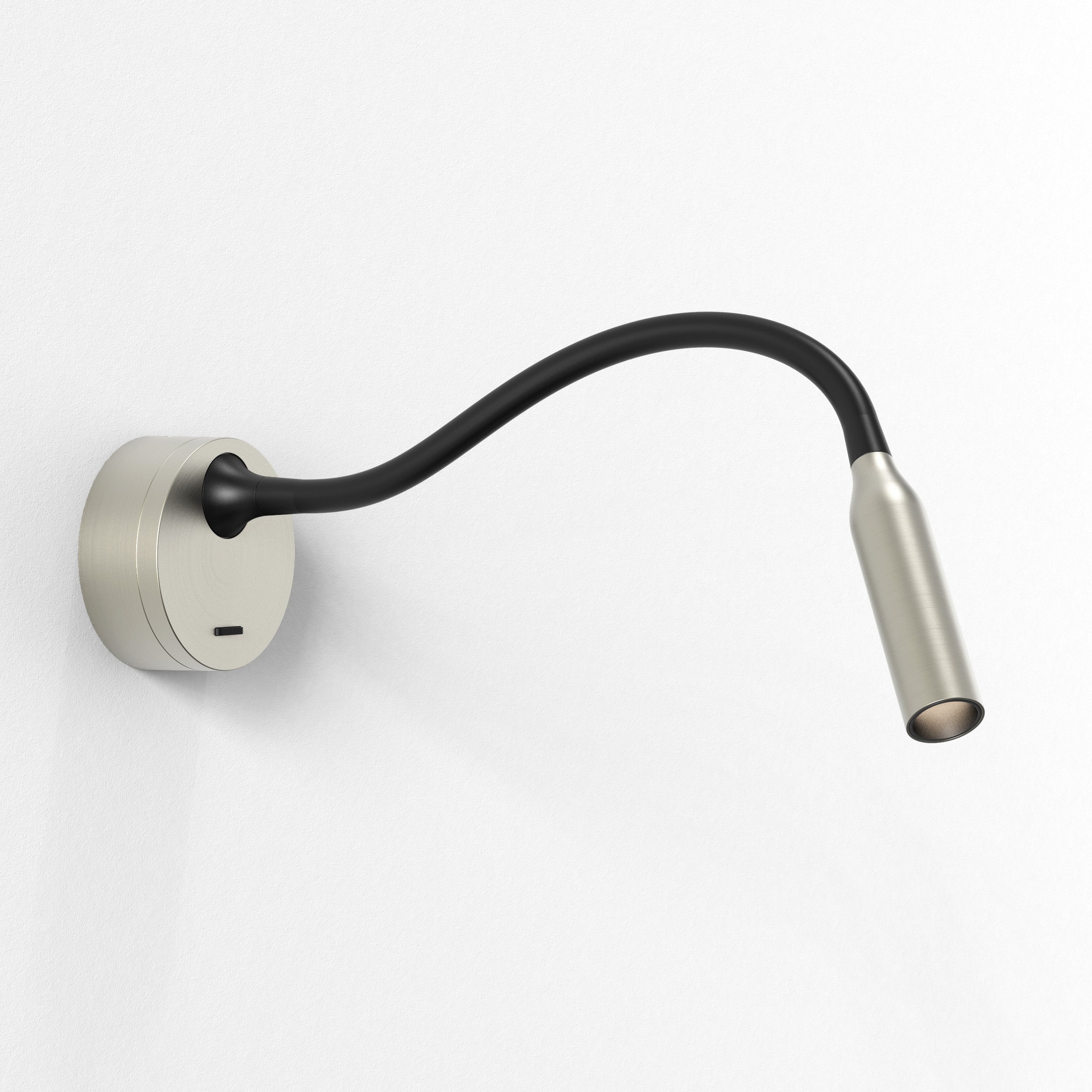 Astro Lucca Surface Reading Light in Matt Nickel