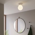 Astro Lyra 180 Bathroom Ceiling Light in Gloss Glaze White