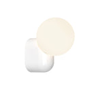 Astro Lyra Bathroom Wall Light in Gloss Glaze White