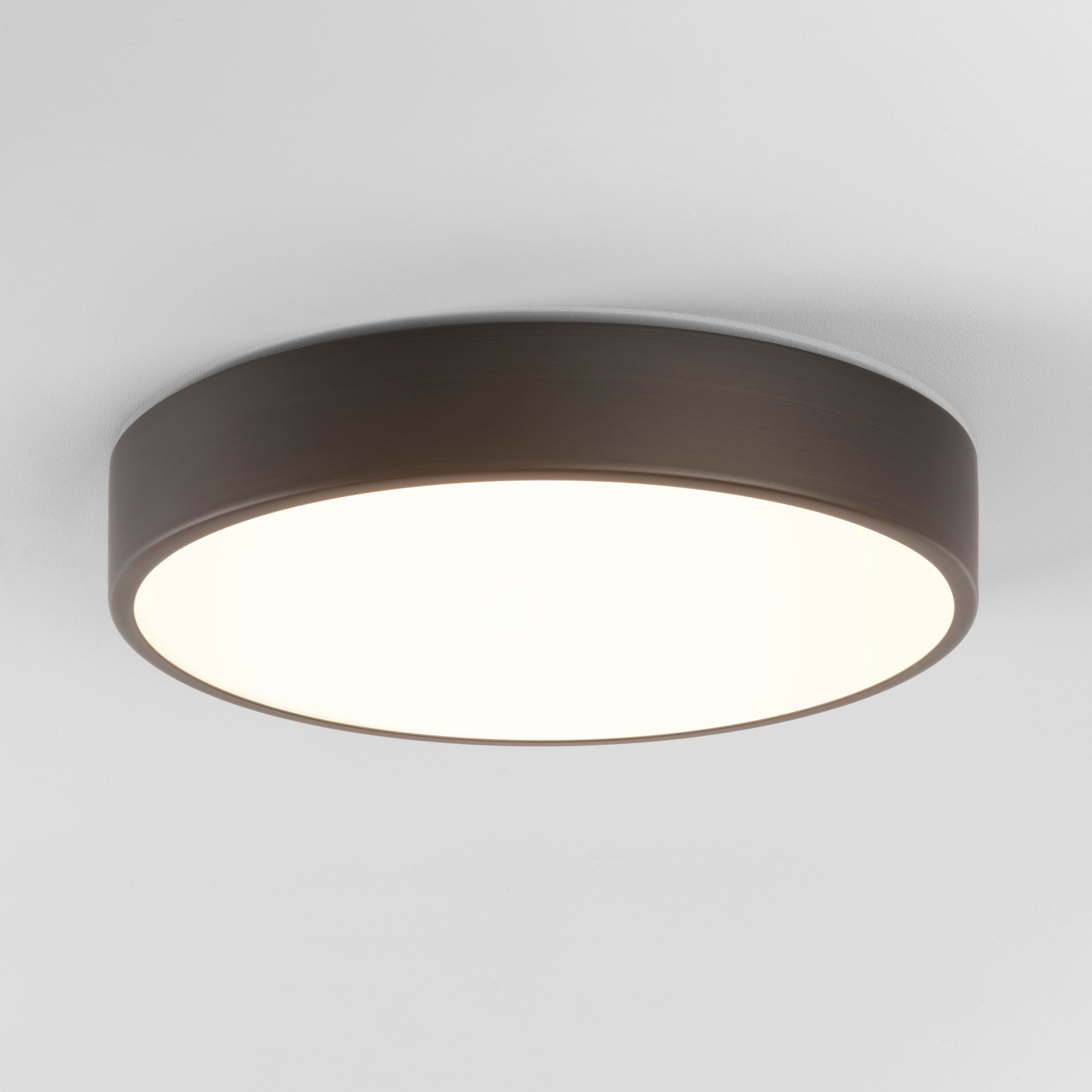 Astro Mallon LED Bathroom Ceiling Light in Bronze