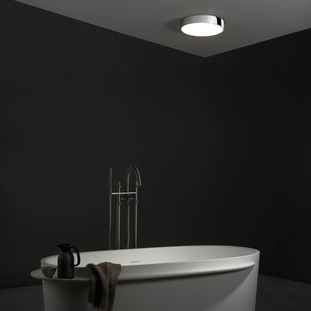 Astro Mallon LED Bathroom Ceiling Light in Polished Chrome