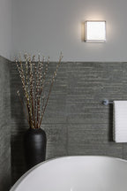 Astro Mashiko 200 Square Bathroom Ceiling Light in Bronze