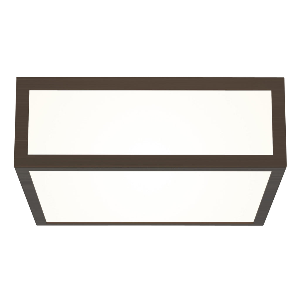 Astro Mashiko 200 Square Bathroom Ceiling Light in Bronze