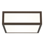 Astro Mashiko 200 Square Bathroom Ceiling Light in Bronze
