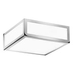 Astro Mashiko 200 Square Bathroom Ceiling Light in Polished Chrome