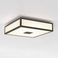 Astro Mashiko 300 Square LED II Bathroom Ceiling Light in Bronze