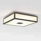 Astro Mashiko 300 Square LED II Bathroom Ceiling Light in Bronze