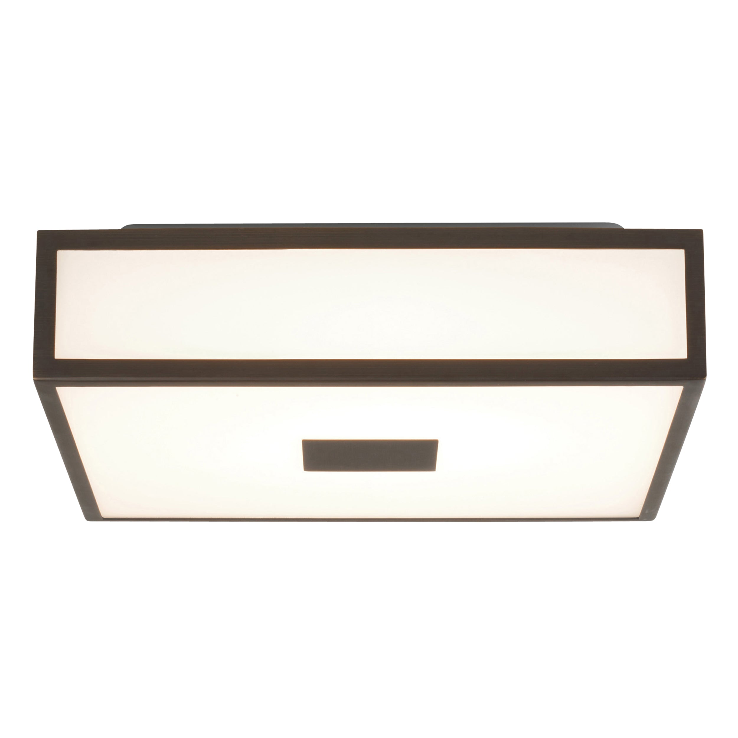 Astro Mashiko 300 Square LED II Bathroom Ceiling Light in Bronze