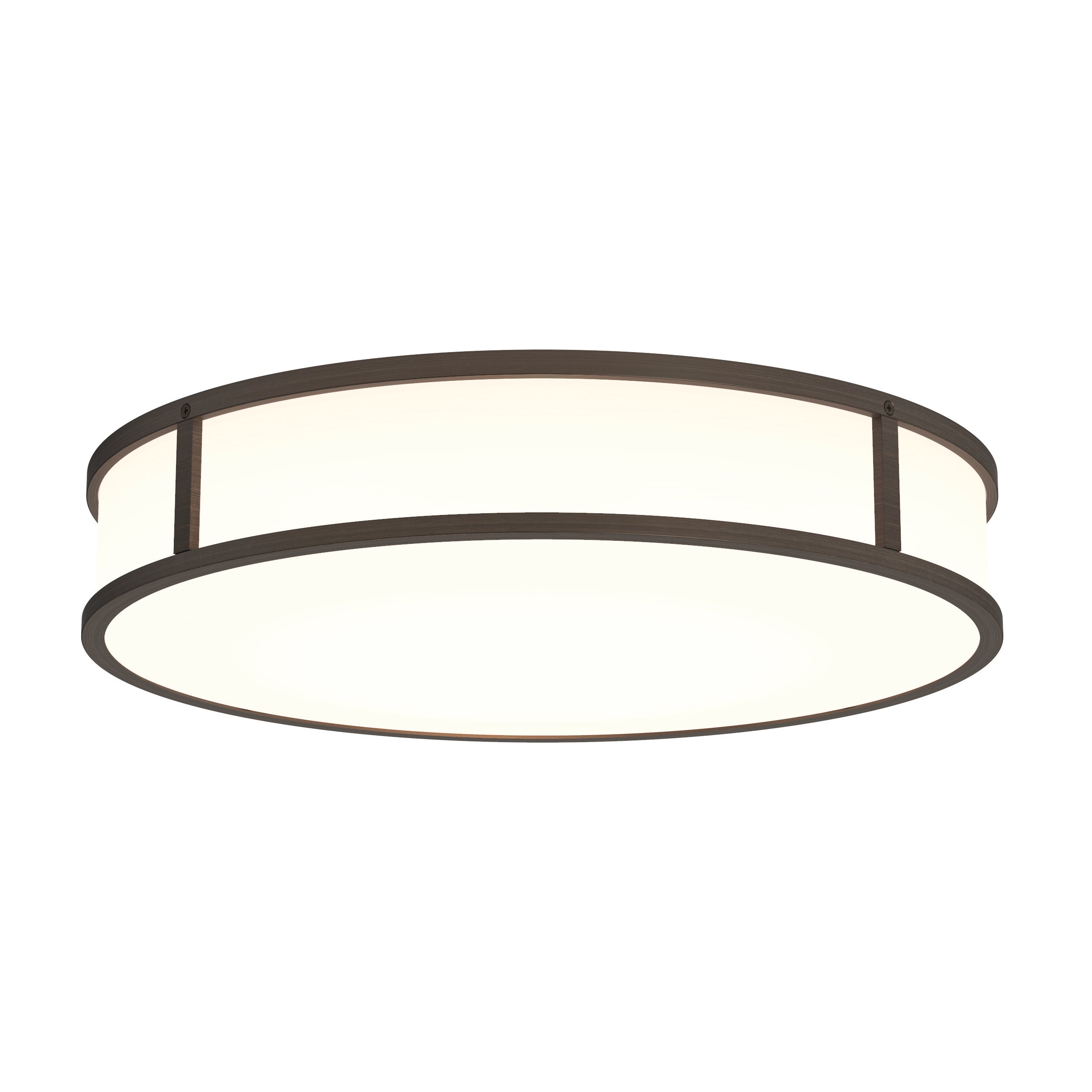 Astro Mashiko 400 Round Bathroom Ceiling Light in Bronze