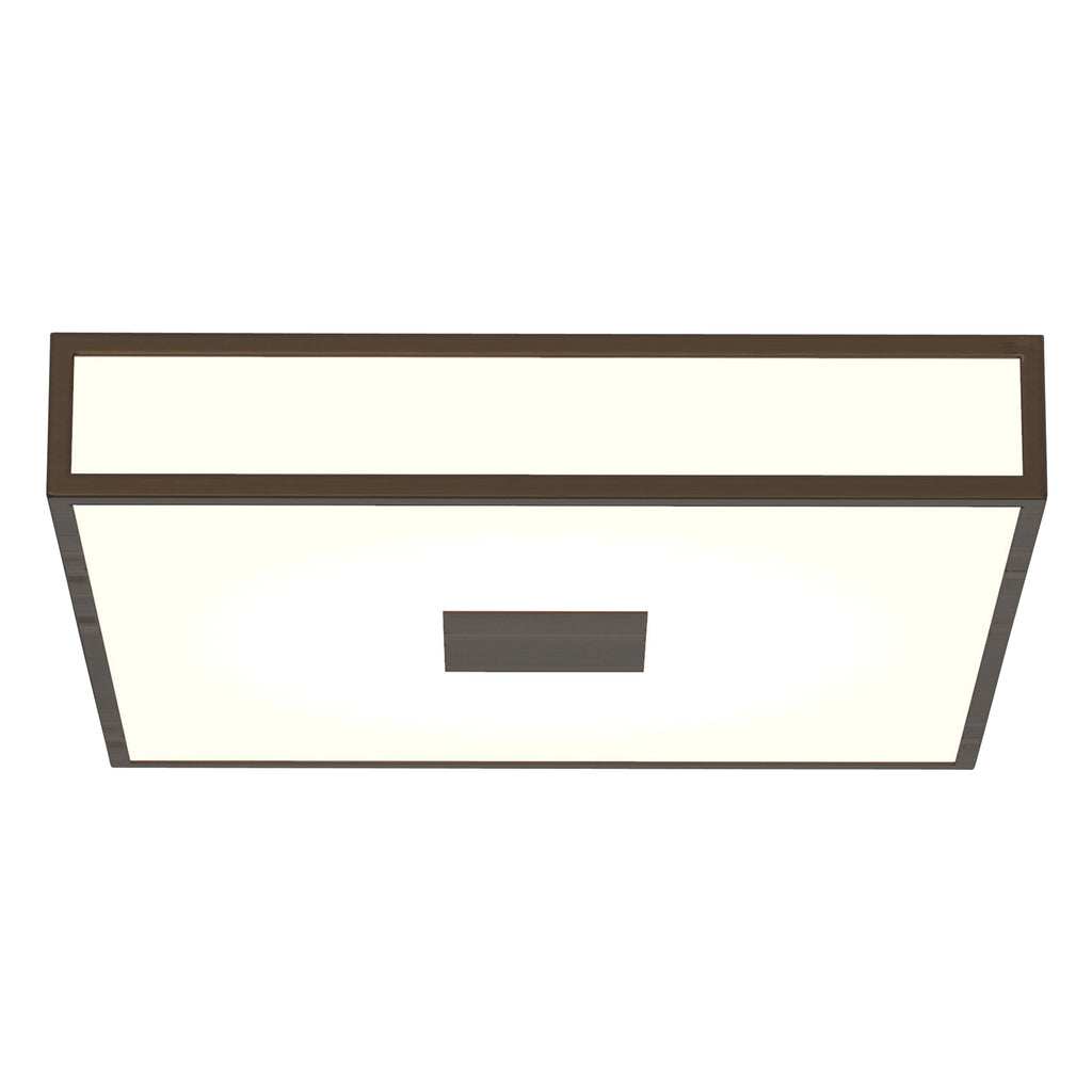 Astro Mashiko 400 Square Bathroom Ceiling Light in Bronze