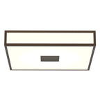Astro Mashiko 400 Square Bathroom Ceiling Light in Bronze