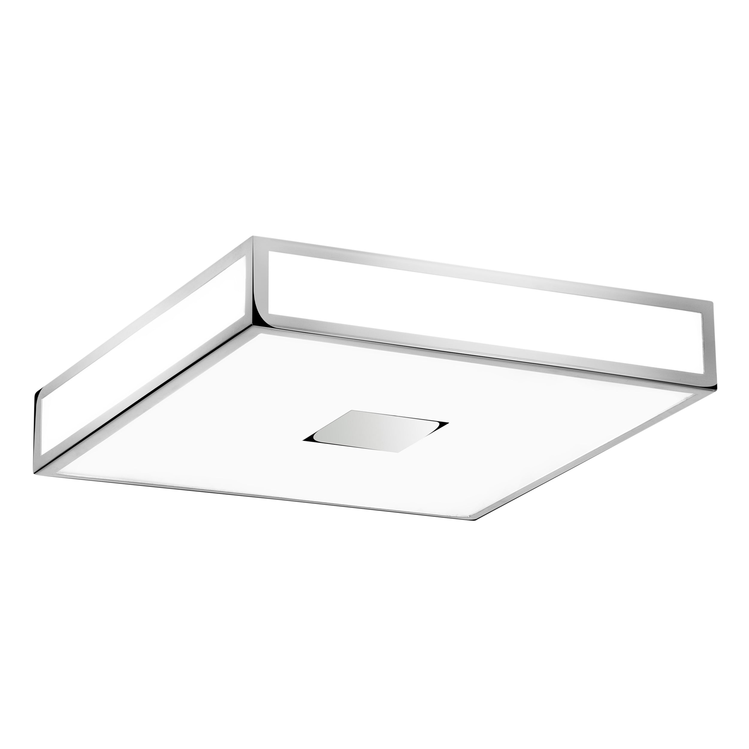 Astro Mashiko 400 Square Bathroom Ceiling Light in Polished Chrome