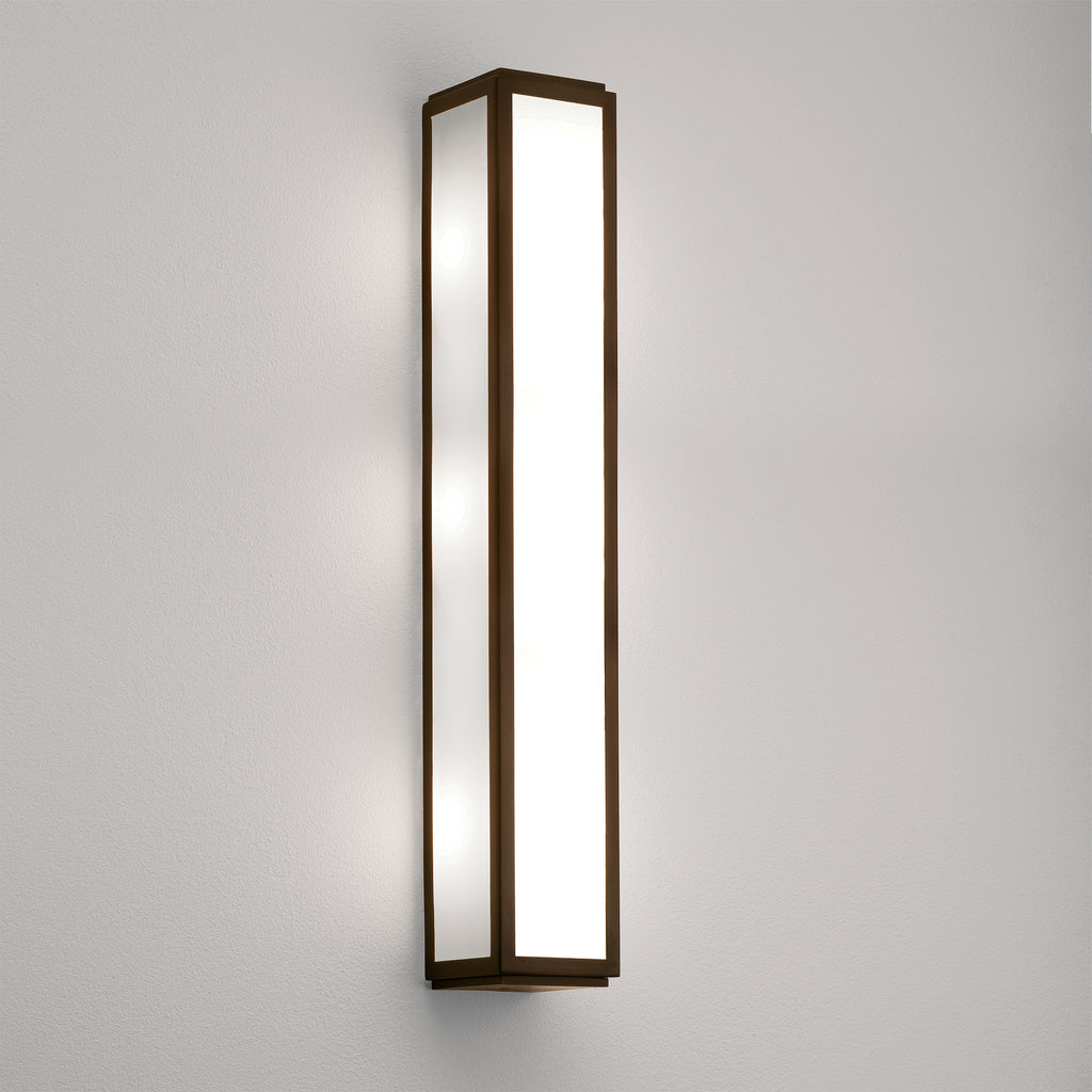 Astro Mashiko 600 LED Bathroom Wall Light in Bronze