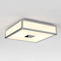 Astro Mashiko Classic 300 Square 1 Light Bathroom Ceiling Light in Polished Chrome