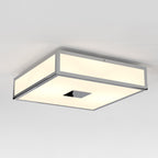 Astro Mashiko Classic 300 Square 1 Light Bathroom Ceiling Light in Polished Chrome