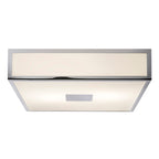 Astro Mashiko Classic 300 Square 1 Light Bathroom Ceiling Light in Polished Chrome