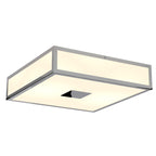 Astro Mashiko Classic 300 Square 1 Light Bathroom Ceiling Light in Polished Chrome