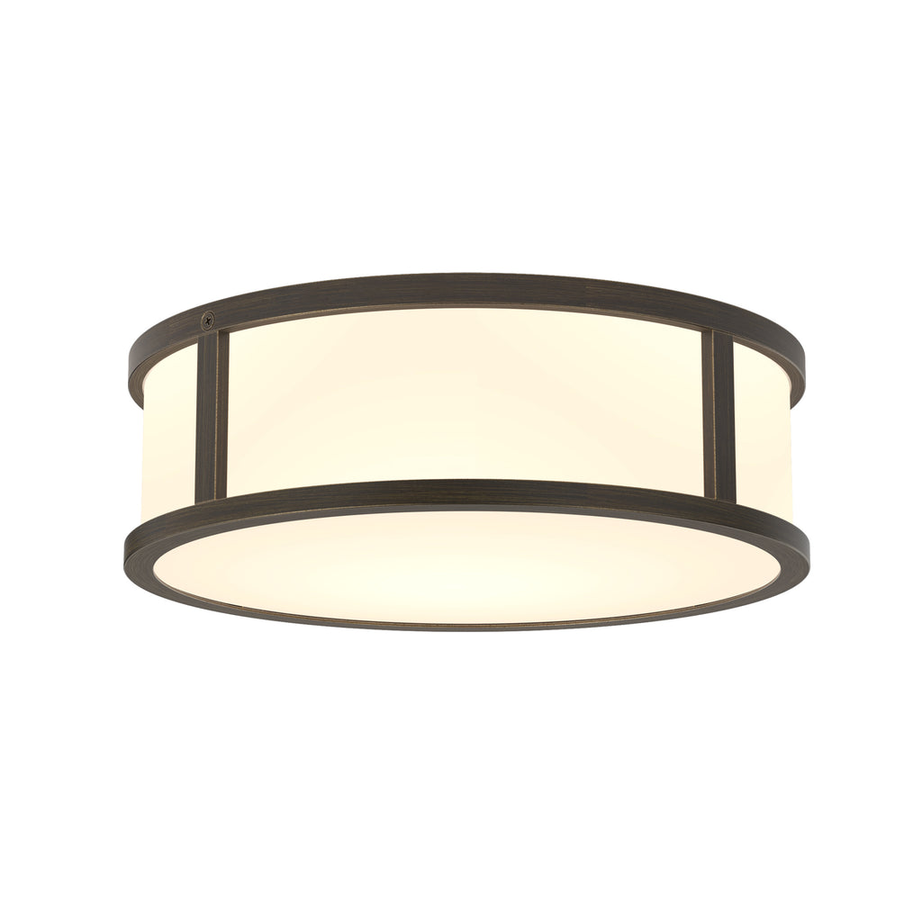Astro Mashiko Round 230 Bathroom Ceiling Light in Bronze