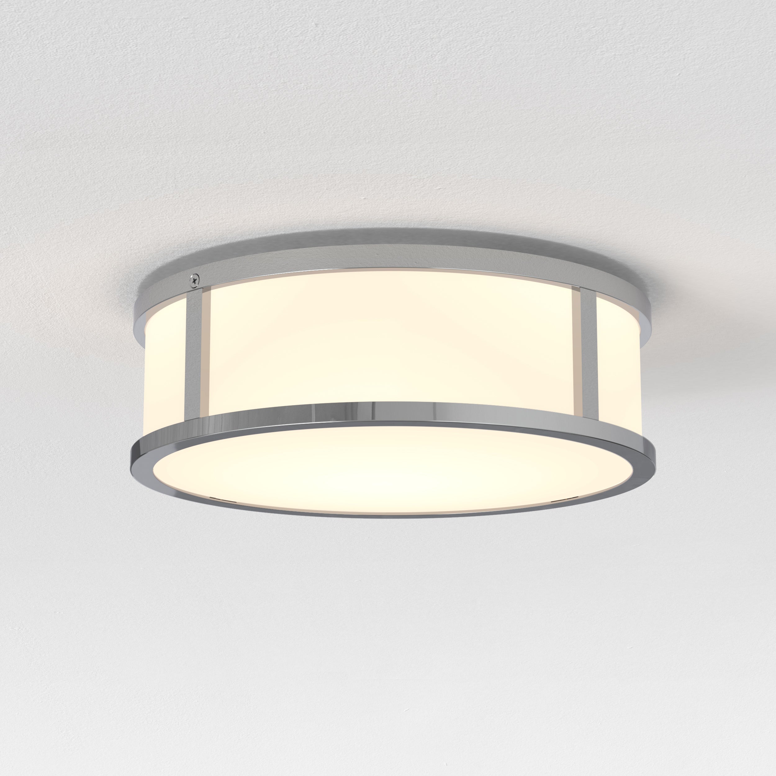 Astro Mashiko Round 230 Bathroom Ceiling Light in Polished Chrome