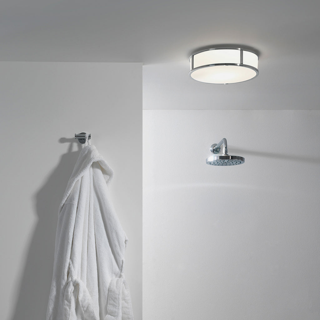 Astro Mashiko Round 230 Bathroom Ceiling Light in Polished Chrome