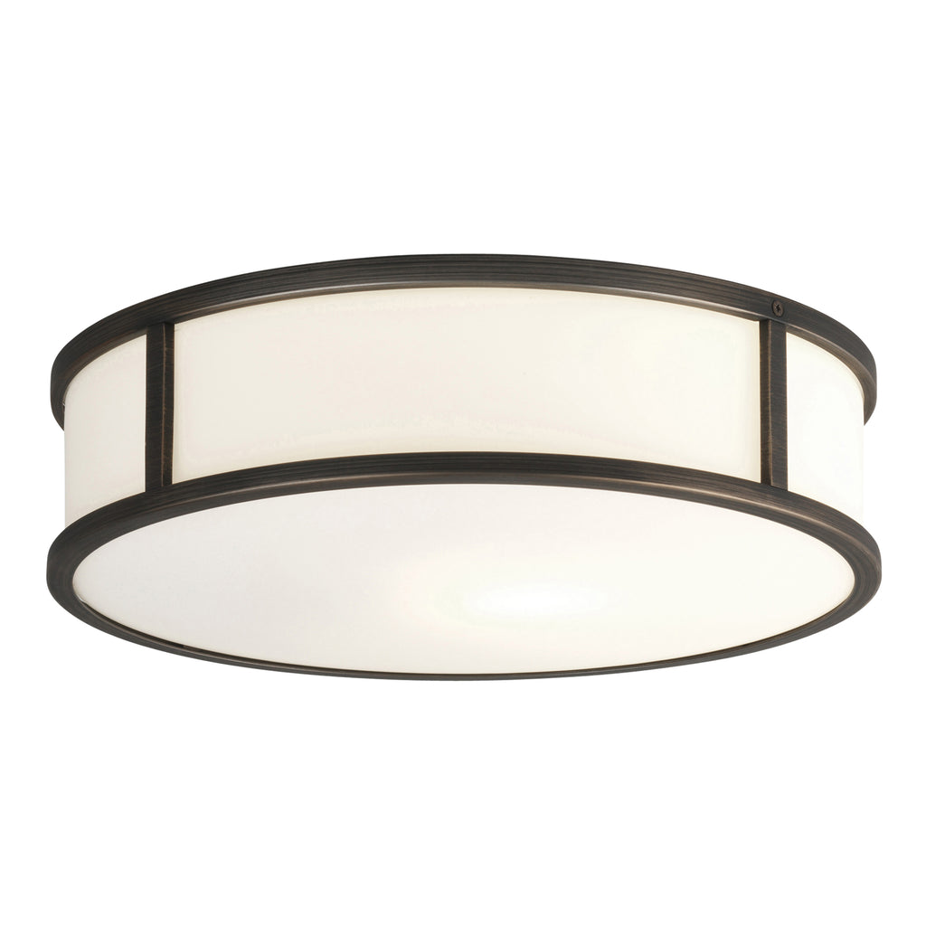 Astro Mashiko Round 300 Bathroom Ceiling Light in Bronze