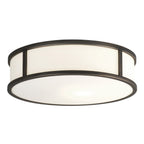 Astro Mashiko Round 300 Bathroom Ceiling Light in Bronze