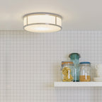 Astro Mashiko Round 300 Bathroom Ceiling Light in Polished Chrome