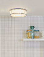 Astro Mashiko Round 300 Bathroom Ceiling Light in Polished Chrome