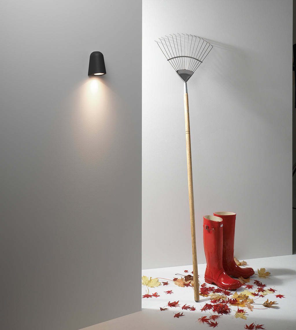 Astro Mast Outdoor Wall Light in Textured Black IP65
