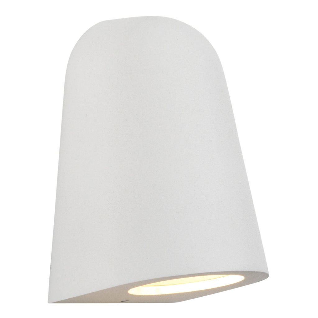 Astro Mast Outdoor Wall Light in Textured White IP65