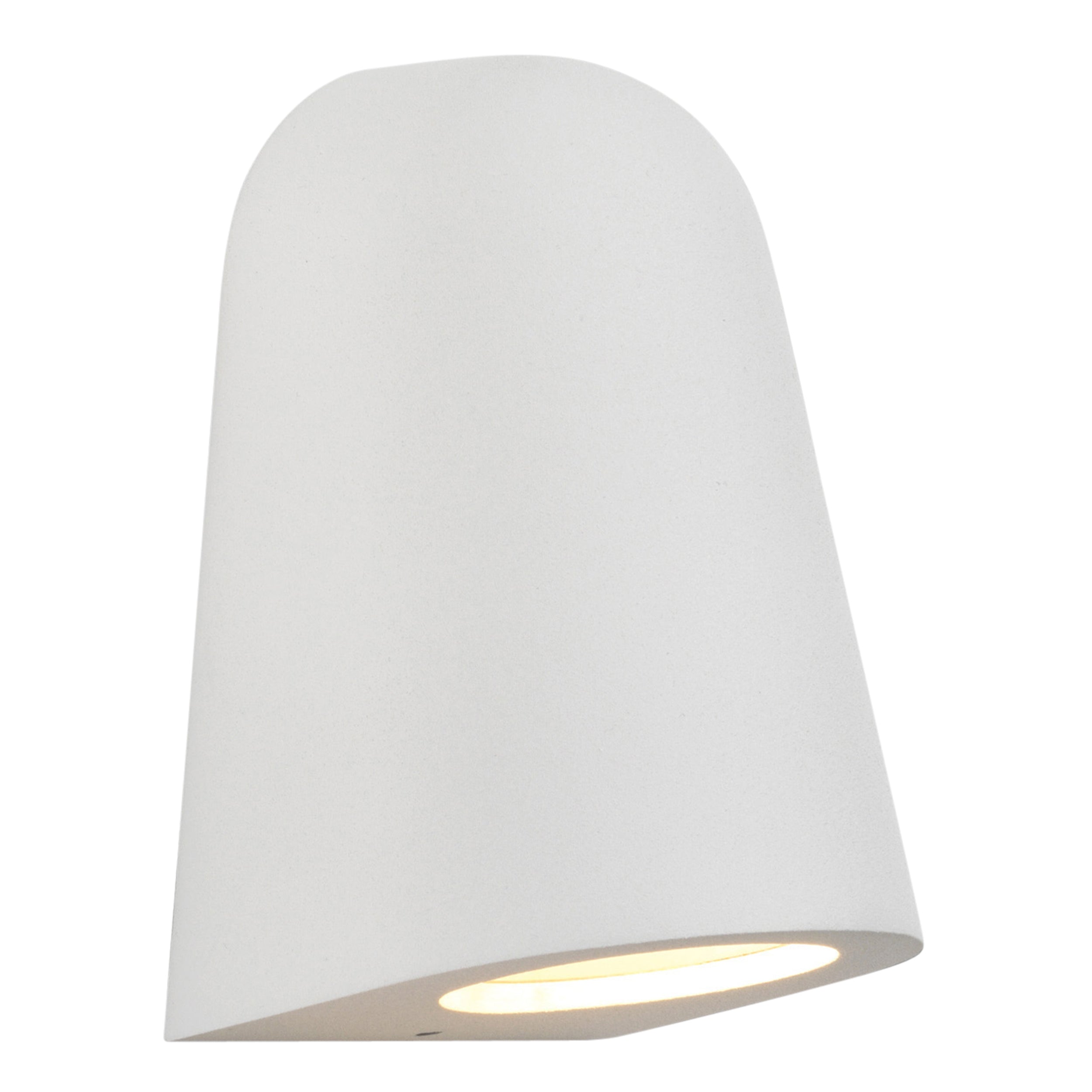 Astro Mast Outdoor Wall Light in Textured White IP65