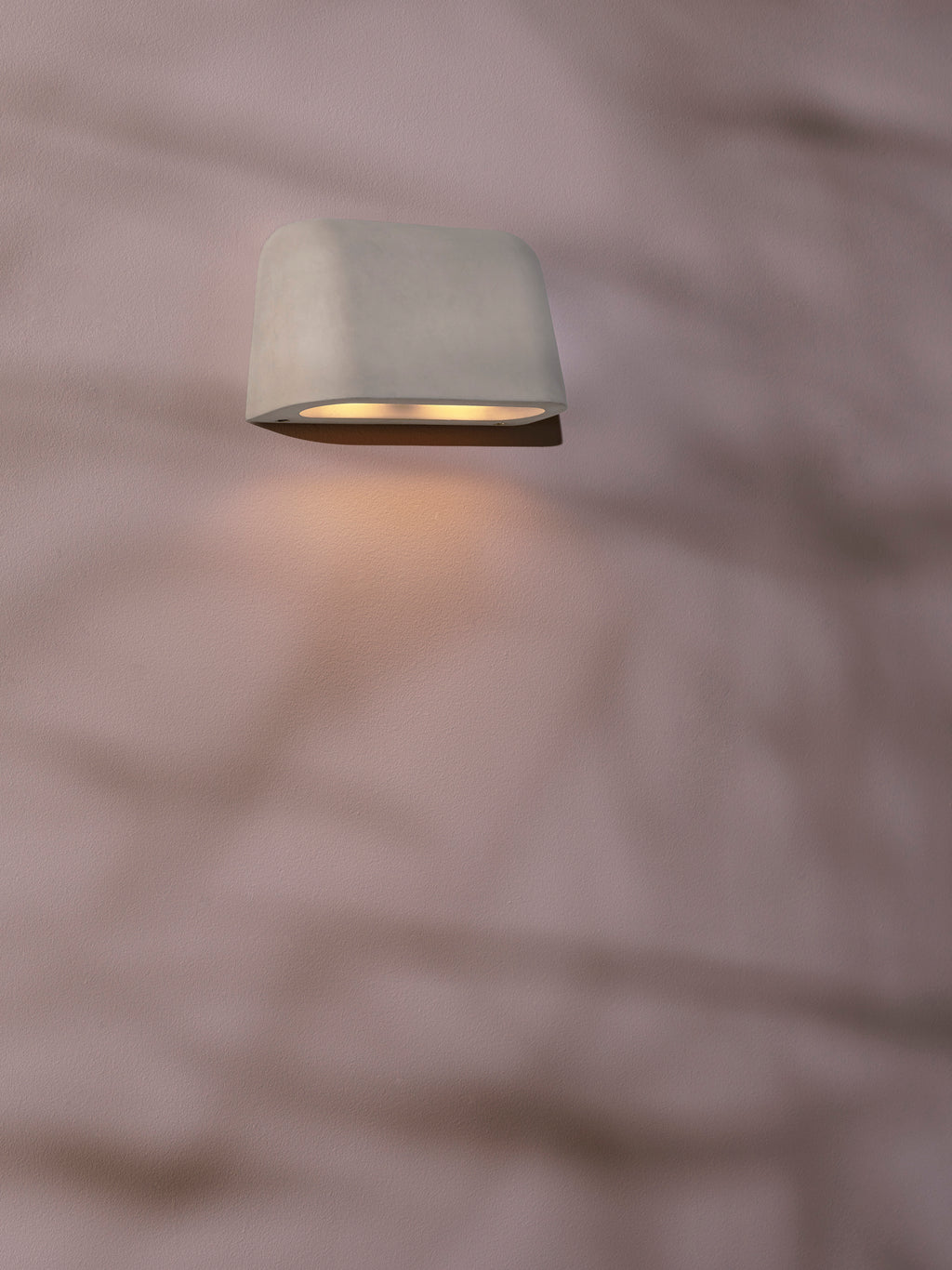 Astro Mast Twin Coastal Wall Light in Matt Concrete