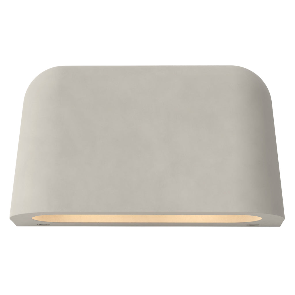 Astro Mast Twin Coastal Wall Light in Matt Concrete