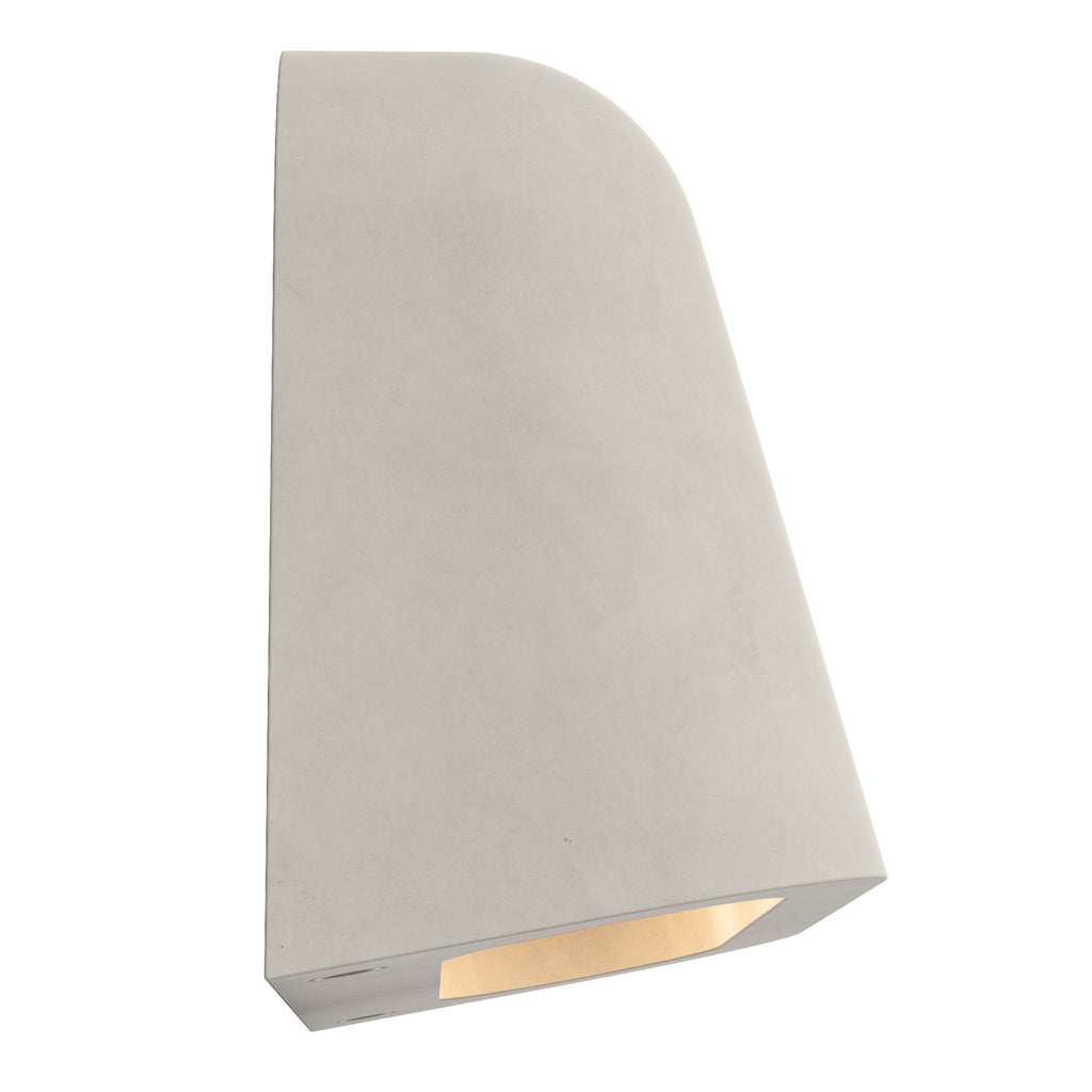 Astro Mast Twin Coastal Wall Light in Matt Concrete