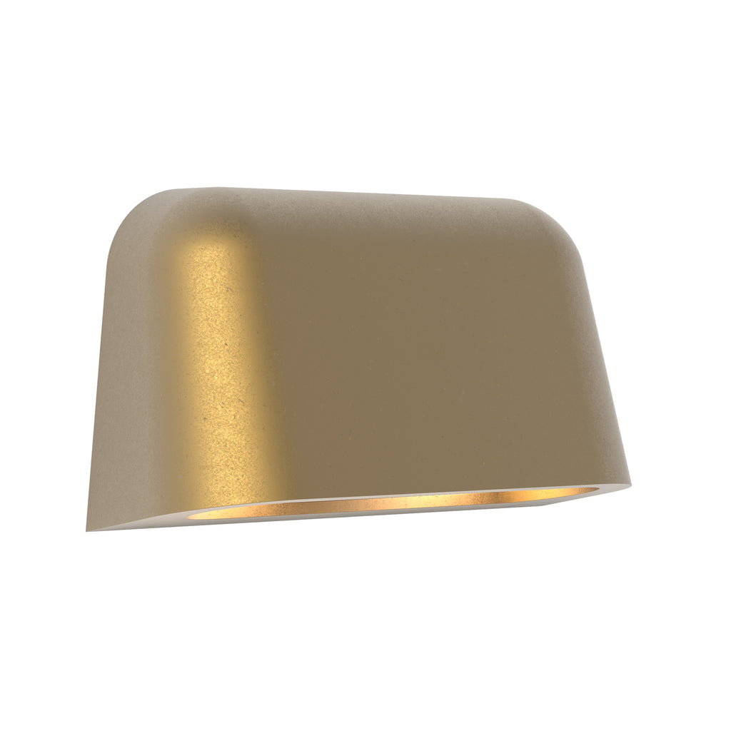 Astro Mast Twin Outdoor Wall Light in Antique Brass