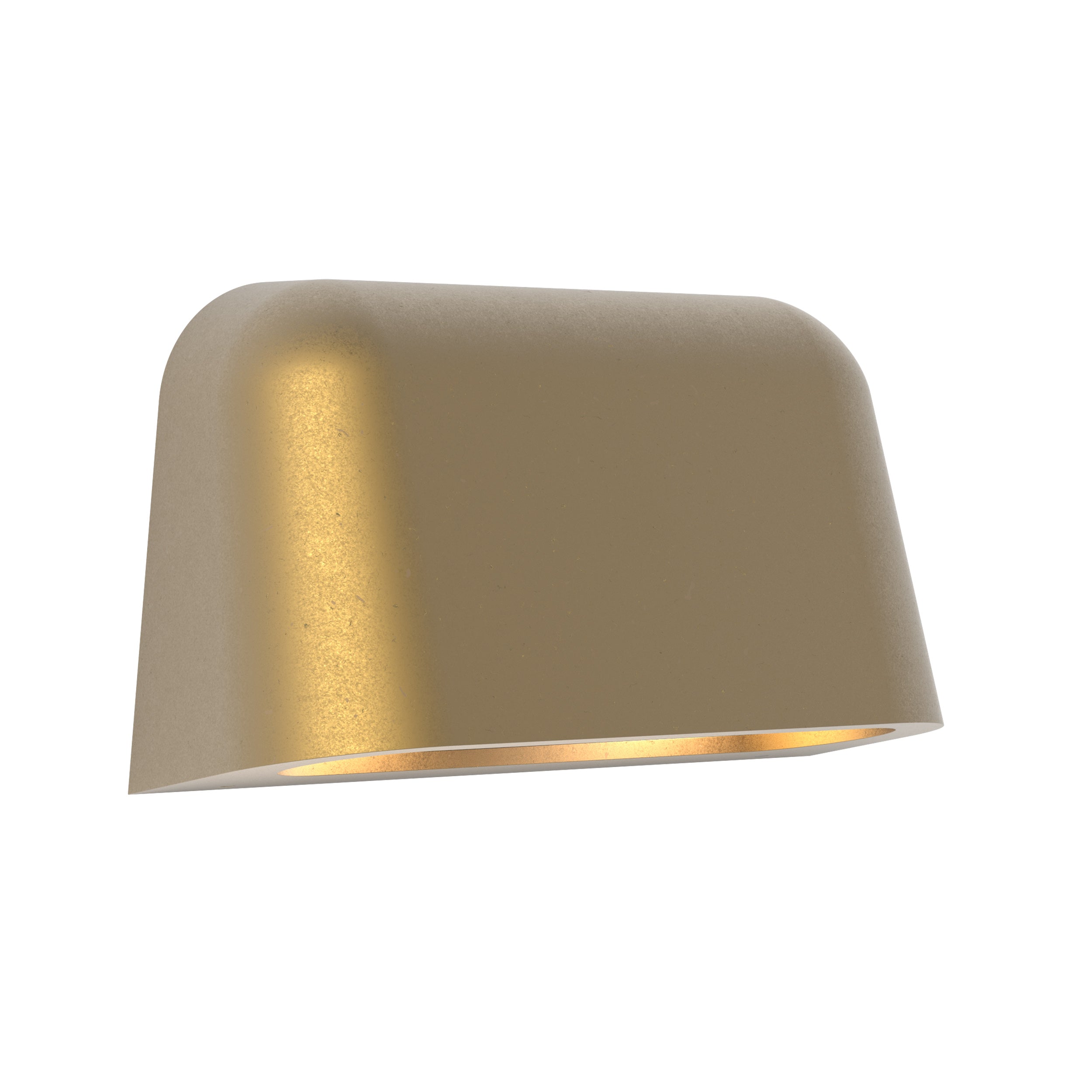 Astro Mast Twin Outdoor Wall Light in Antique Brass
