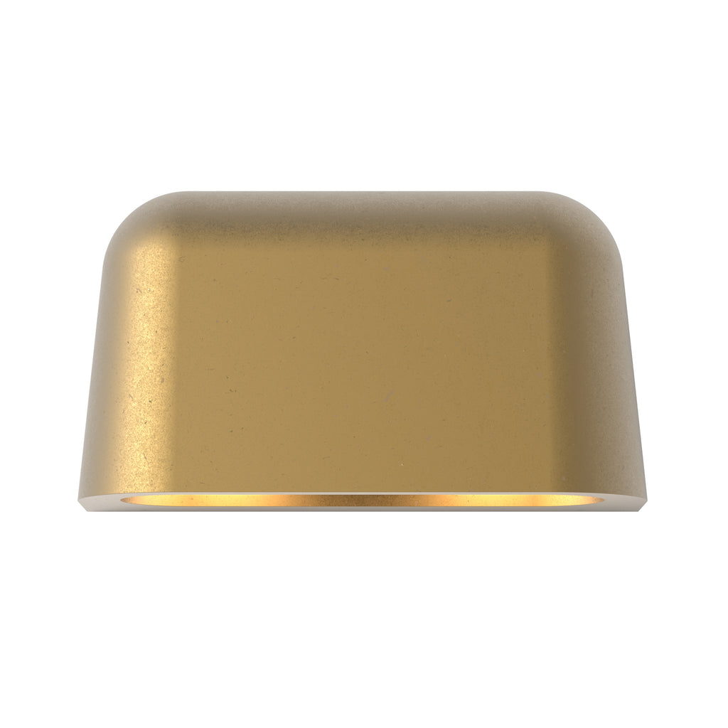Astro Mast Twin Outdoor Wall Light in Antique Brass