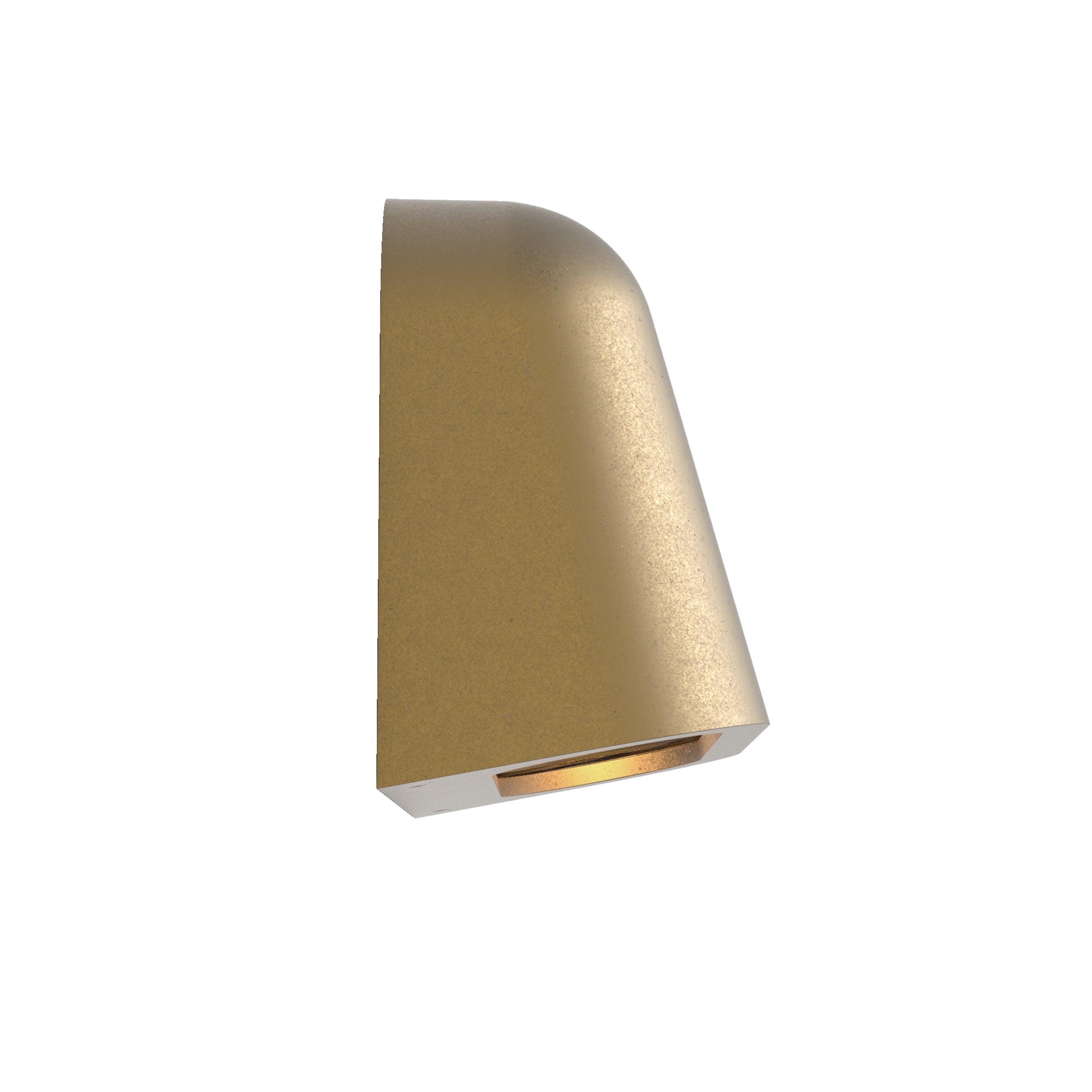 Astro Mast Twin Outdoor Wall Light in Antique Brass