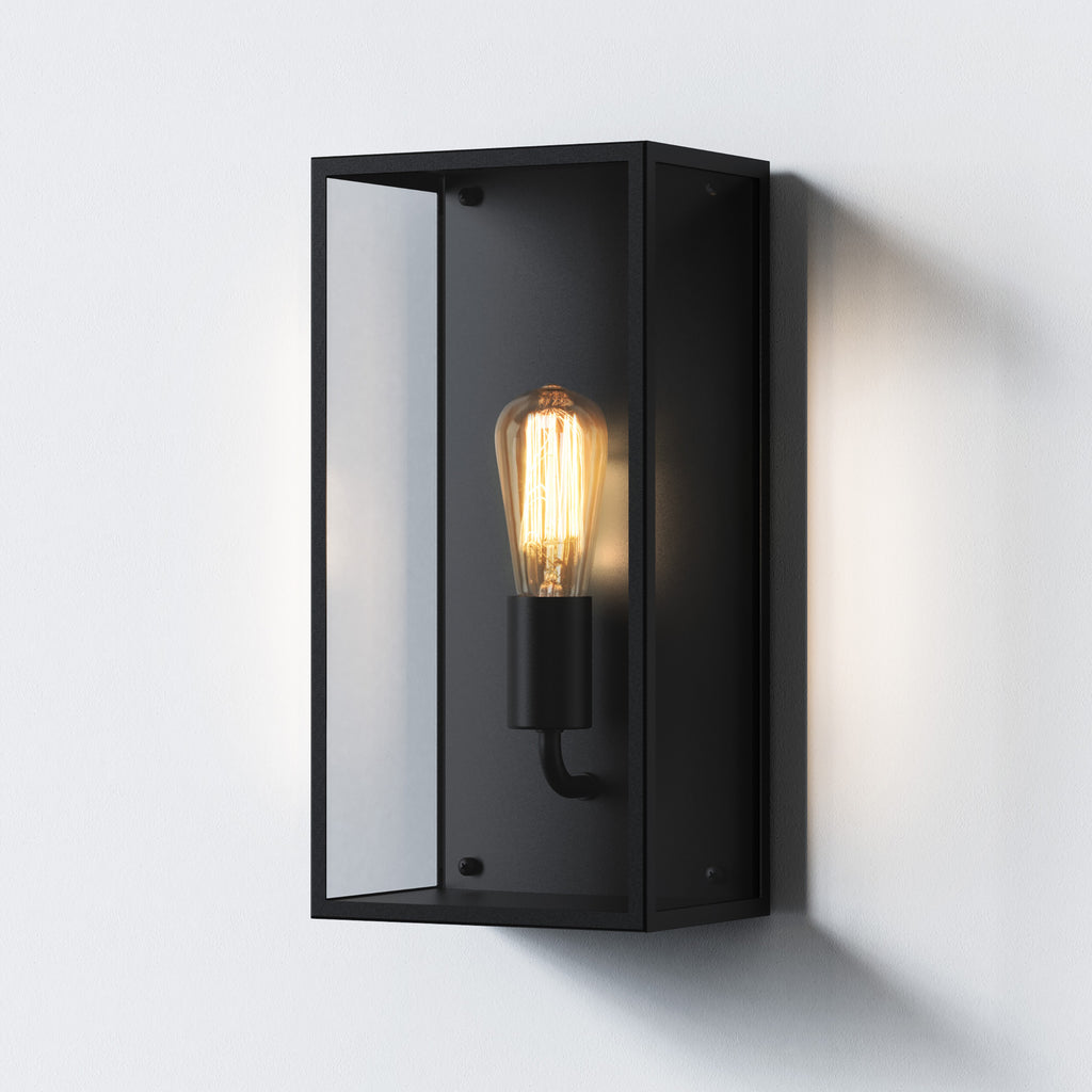 Astro Messina 200 Outdoor Wall Light in Textured Black
