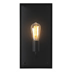 Astro Messina 200 Outdoor Wall Light in Textured Black