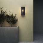 Astro Messina 200 Outdoor Wall Light in Textured Black