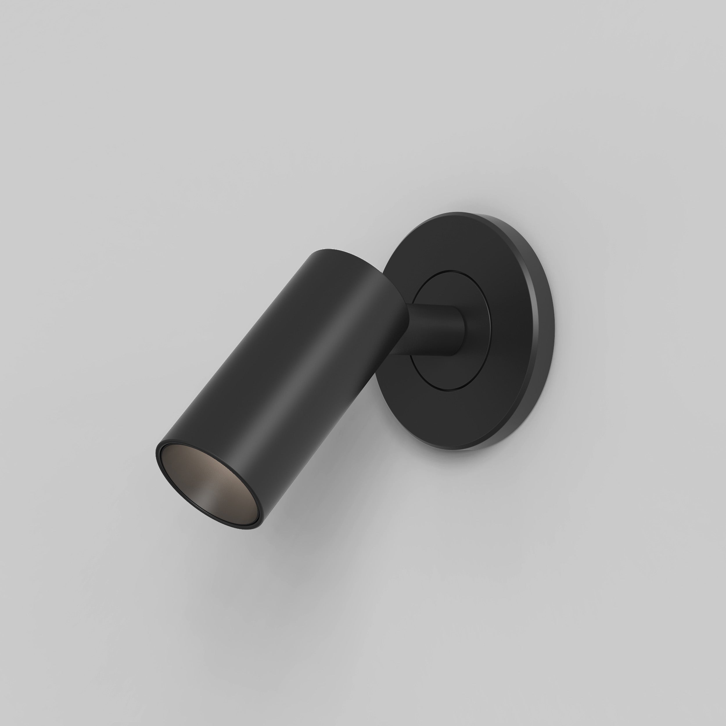 Astro Micro Recess Unswitched Reading Light in Matt Black
