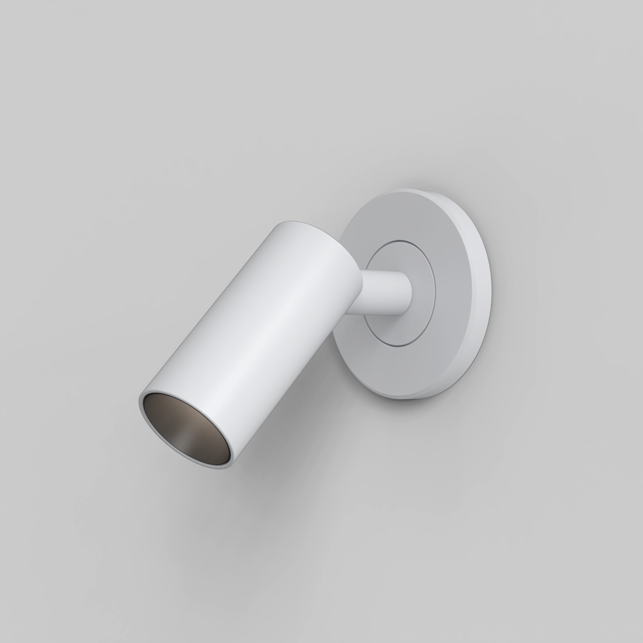 Astro Micro Recess Unswitched Reading Light in Matt White