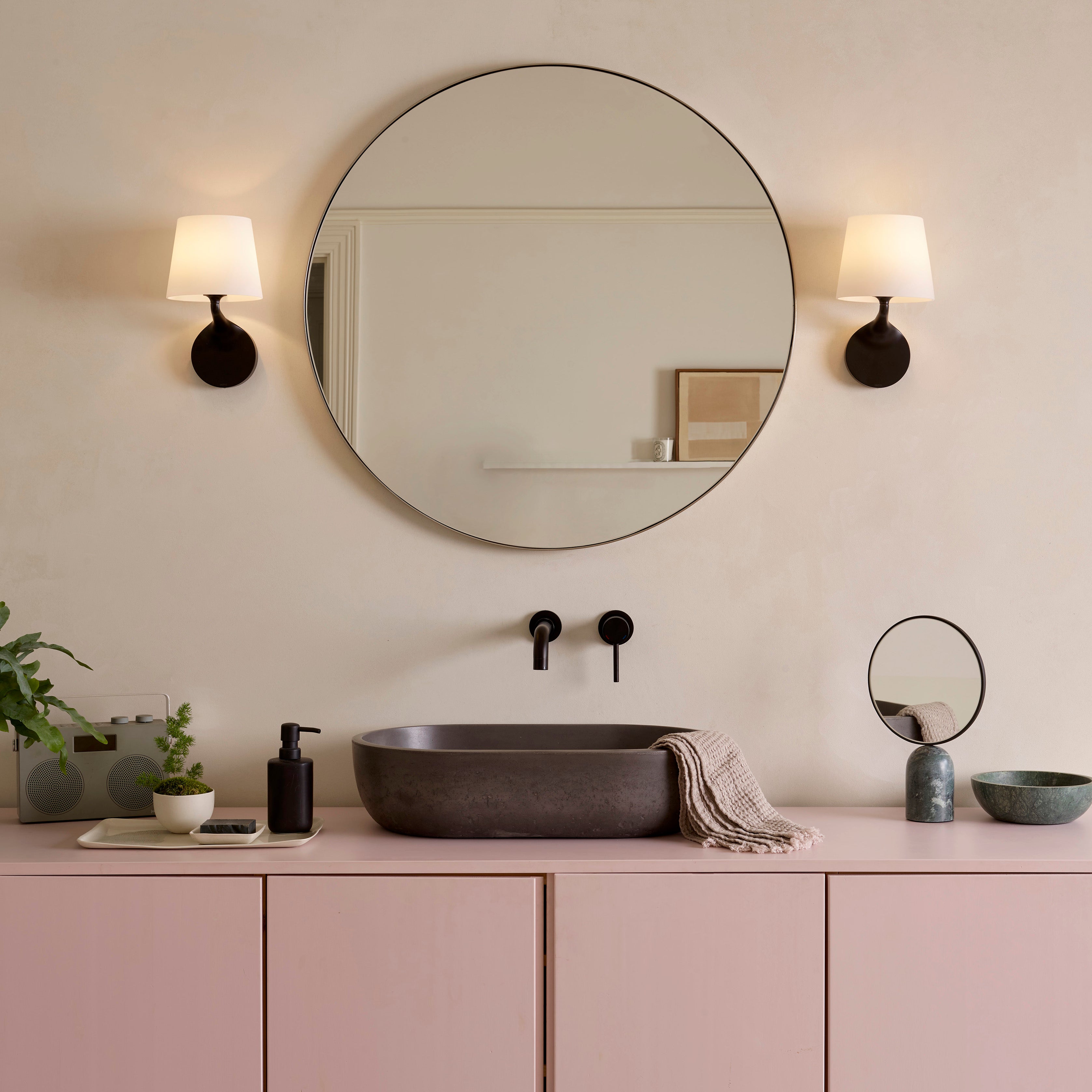 Astro Millie Bathroom Wall Light in Matt Black