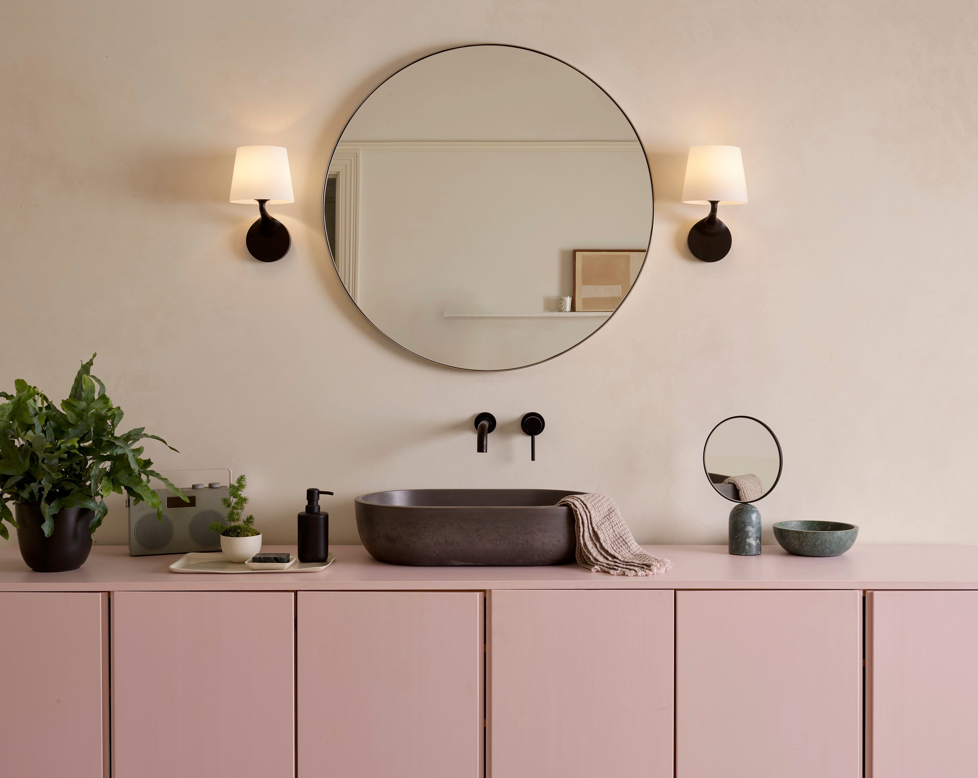 Astro Millie Bathroom Wall Light in Matt Black
