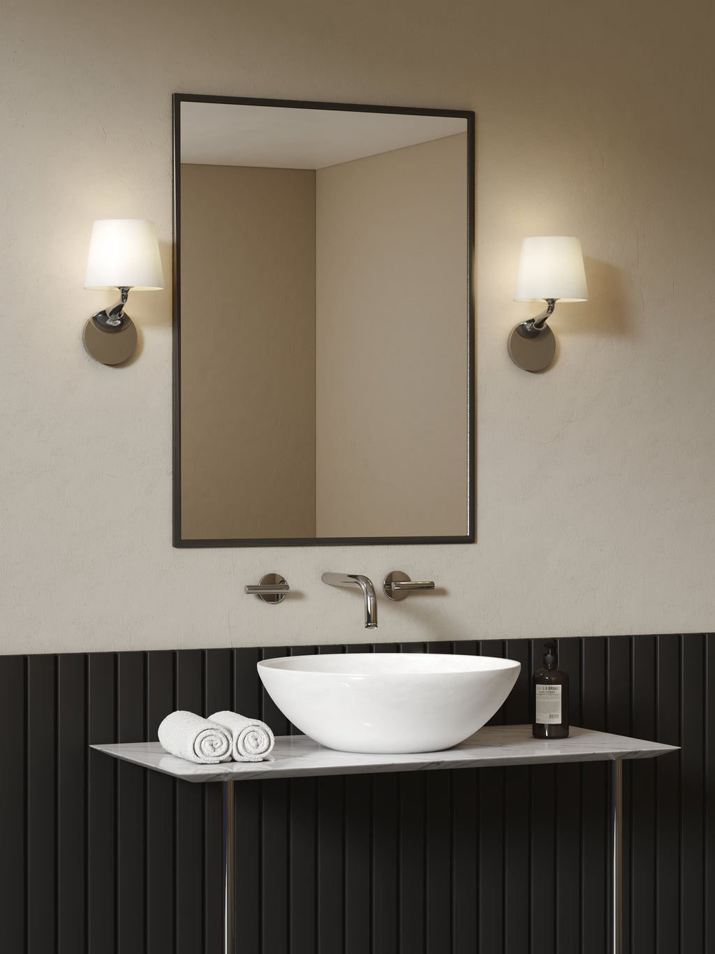Astro Millie Bathroom Wall Light in Polished Chrome
