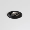 Astro Minima Round Adjustable Downlight in Matt Black 1249016