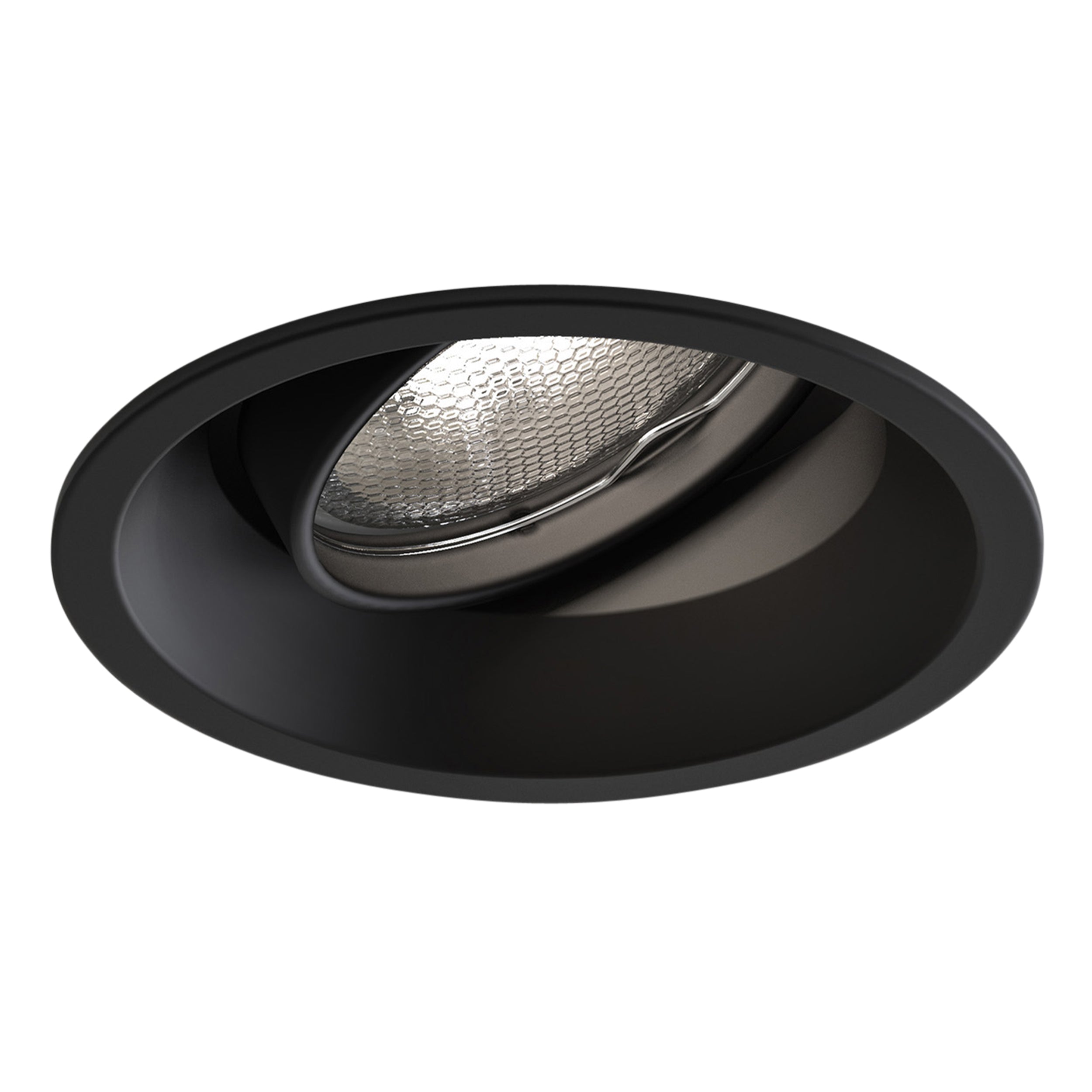 Astro Minima Round Adjustable Downlight in Matt Black 1249016