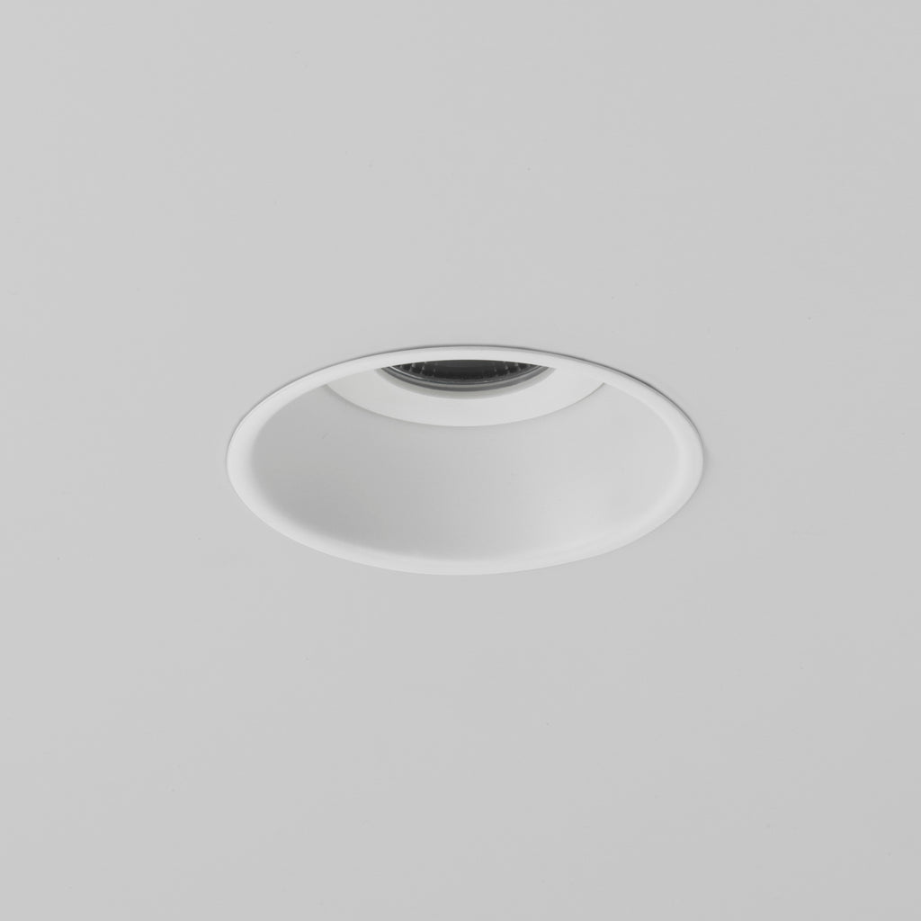 Astro Minima Round Fire Rated Bathroom Downlight in Matt White 1249023